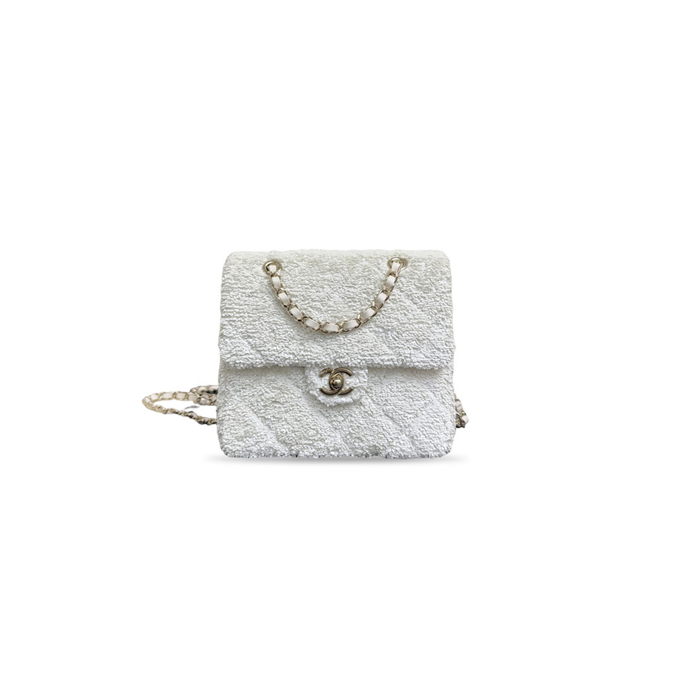 CHANEL MASTER SEQUIN BACKPACK (19*19*5.5cm)